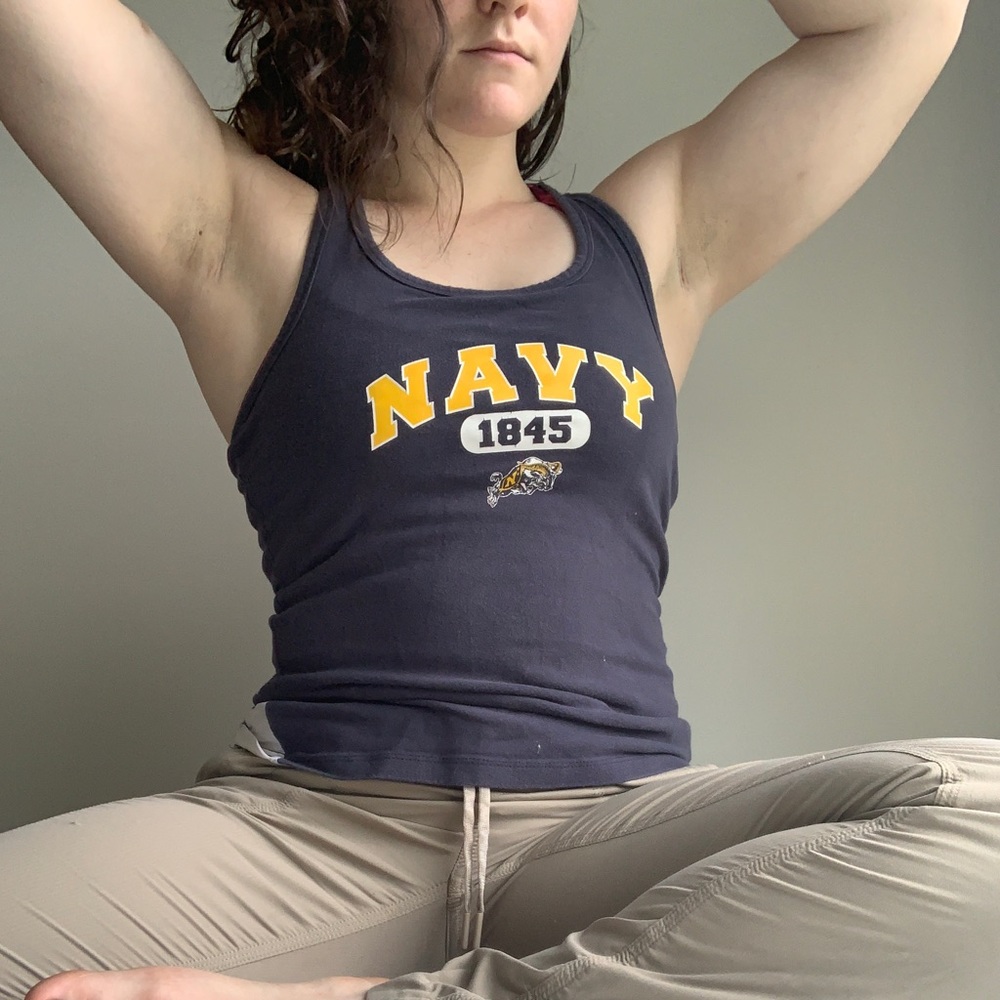 3 for $30💕 US Navy Racerback Tank